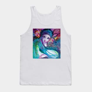 MASK IN BLUE / Venetian Masquerade Tank Top